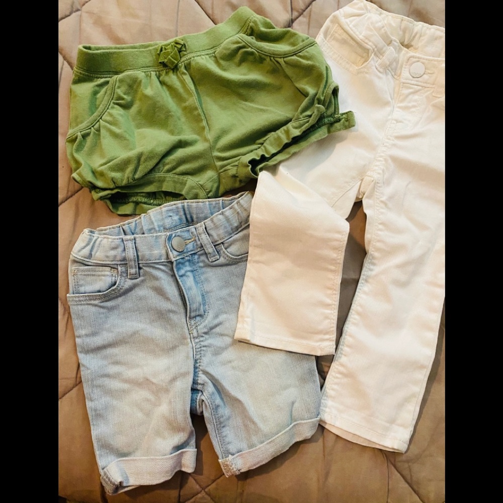 gap 1969 girls 2T jeans & shorts - lot of 3